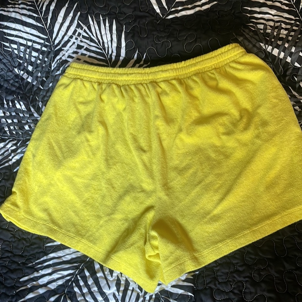 ✨Yellow Loop Terry Short - Picture 6 of 6